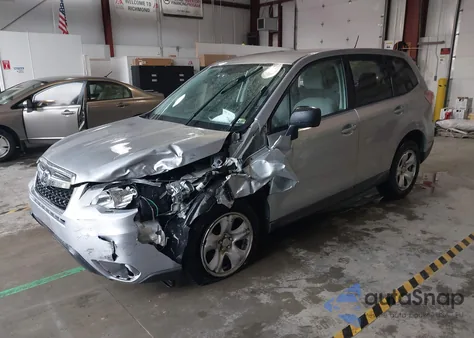 2014 Subaru Forester 2.5I из США, поврежденный, VIN JF2SJAAC5EH507409